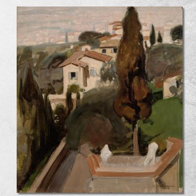Fiesole Florence Pekka Halonen phl5 canvas print 