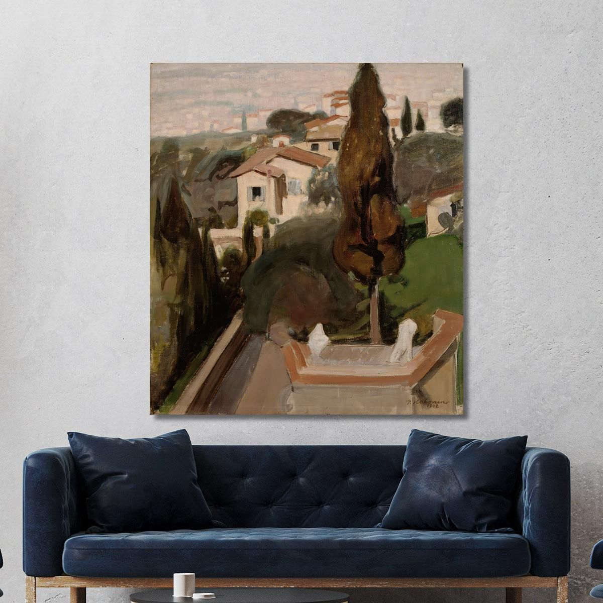 Fiesole Florence Pekka Halonen phl5 canvas print 