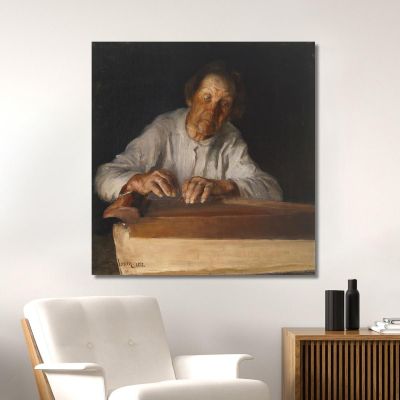 The Kantele Player Pekka Halonen phl26 canvas print 