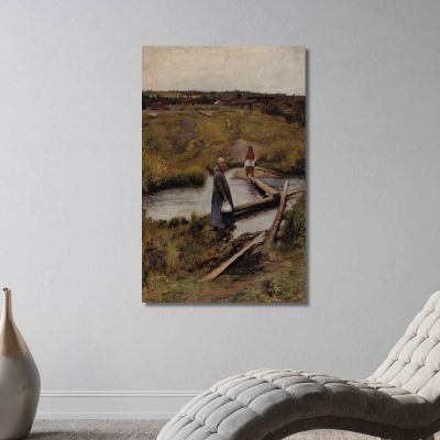 The Short-Cut Pekka Halonen phl28 canvas print 