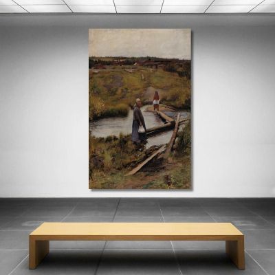 The Short-Cut Pekka Halonen phl28 canvas print 