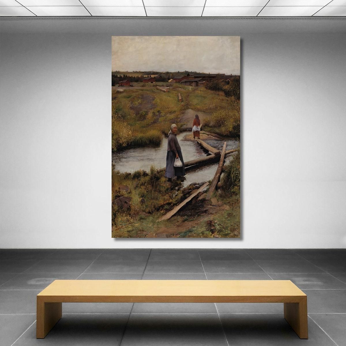 The Short-Cut Pekka Halonen phl28 canvas print 