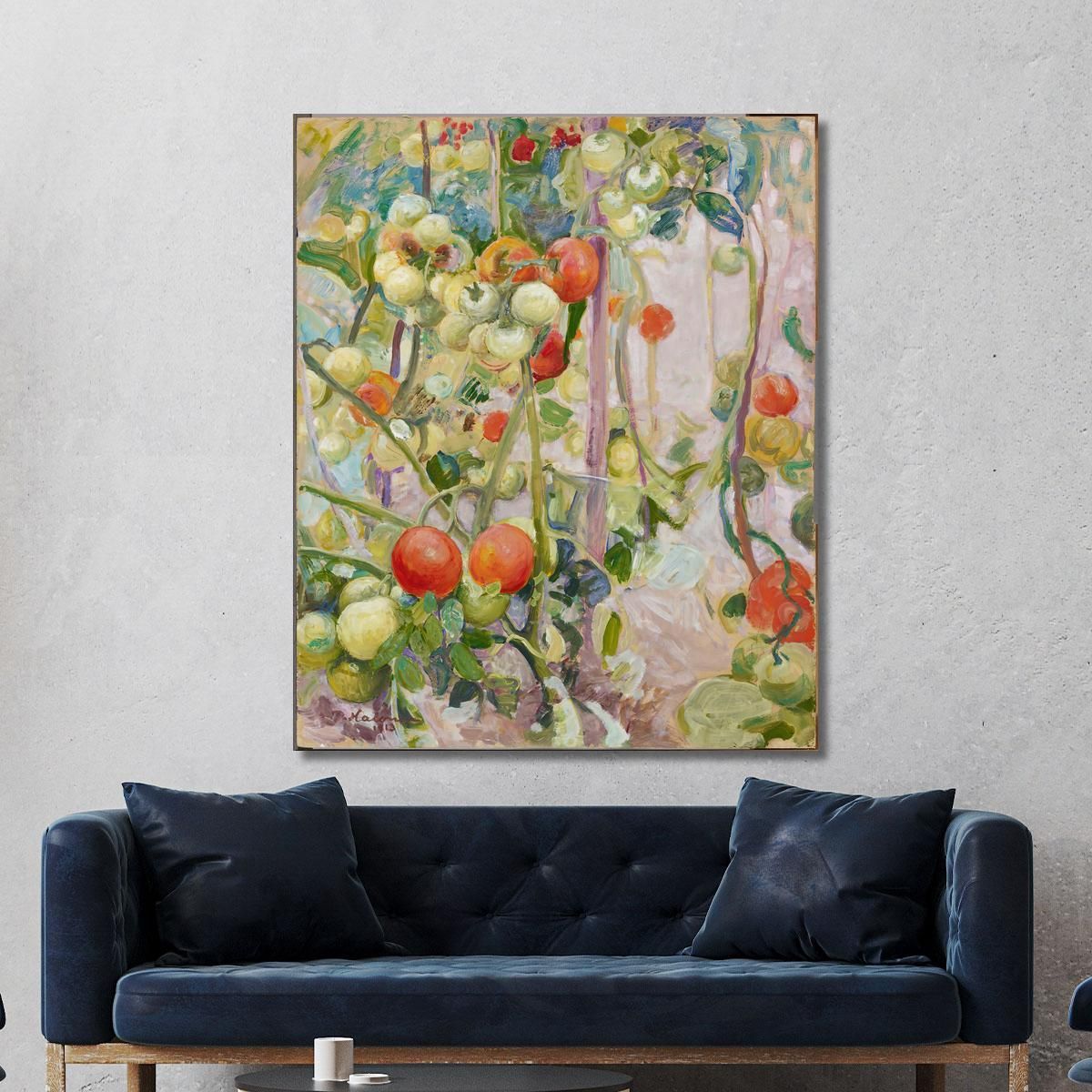 Tomatoes Pekka Halonen phl31 canvas print 