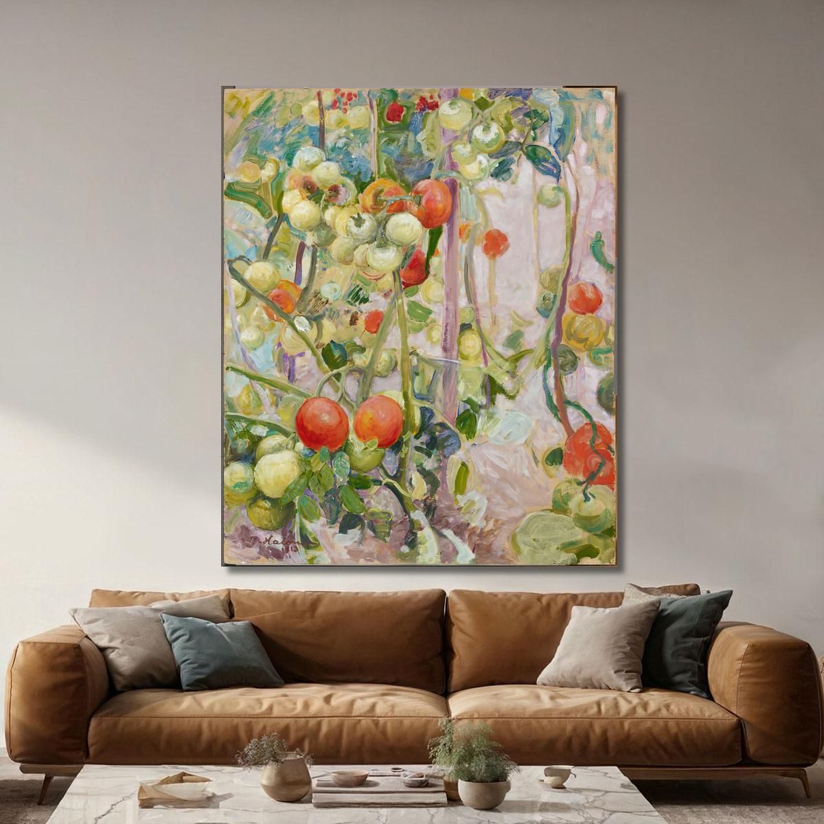 Tomatoes Pekka Halonen phl31 canvas print 