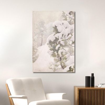 Winter Landscape Pekka Halonen phl37 canvas print 