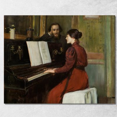 A Romance Santiago Rusiñol srs1 canvas print 