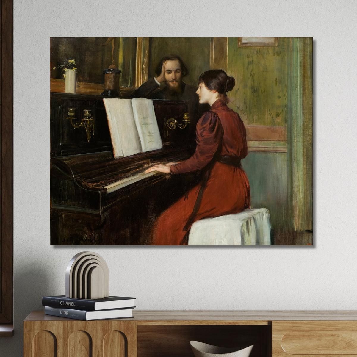 A Romance Santiago Rusiñol srs1 canvas print 