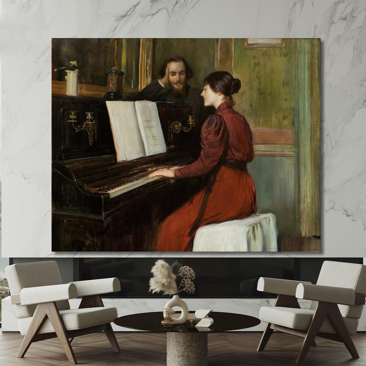 A Romance Santiago Rusiñol srs1 canvas print 