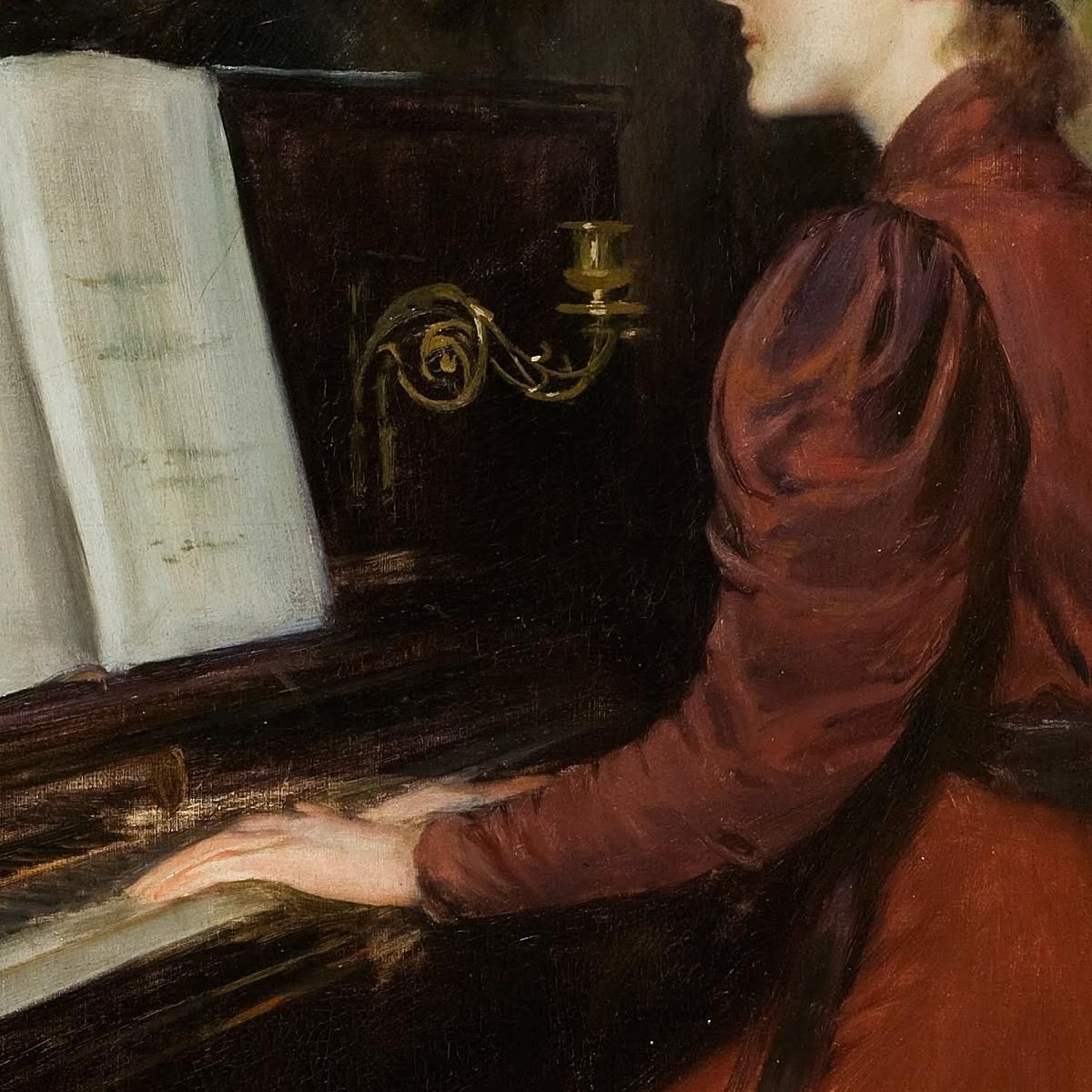 A Romance Santiago Rusiñol srs1 canvas print