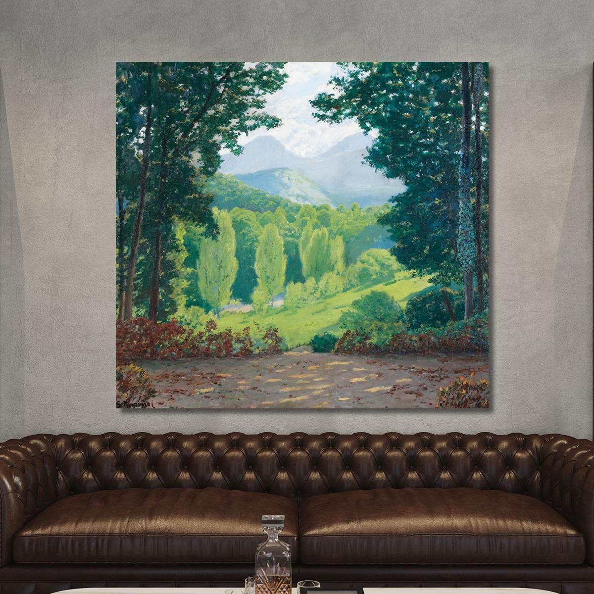 Montseny Santiago Rusiñol srs10 canvas print 