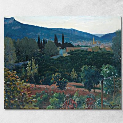 View Over Sóller Santiago Rusiñol srs11 canvas print