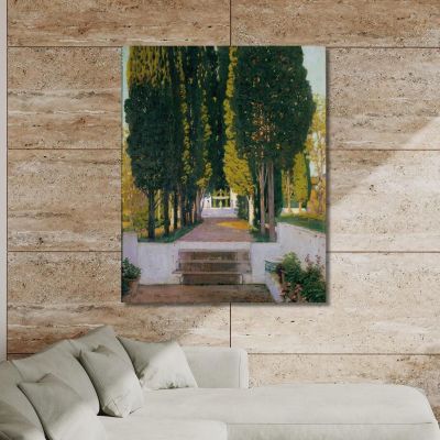 Gardens Of The Generalife Santiago Rusiñol, srs16 ภาพพิมพ์บนผ้าใบแคนวาส