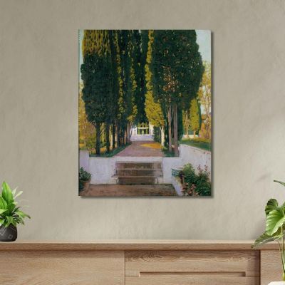 Gardens Of The Generalife Santiago Rusiñol srs16 canvas print  Gardens Of The Generalife Santiago Rusiñol srs16 canvas print