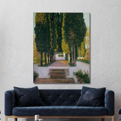 Gardens Of The Generalife Santiago Rusiñol srs16 canvas print  Gardens Of The Generalife Santiago Rusiñol srs16 canvas print