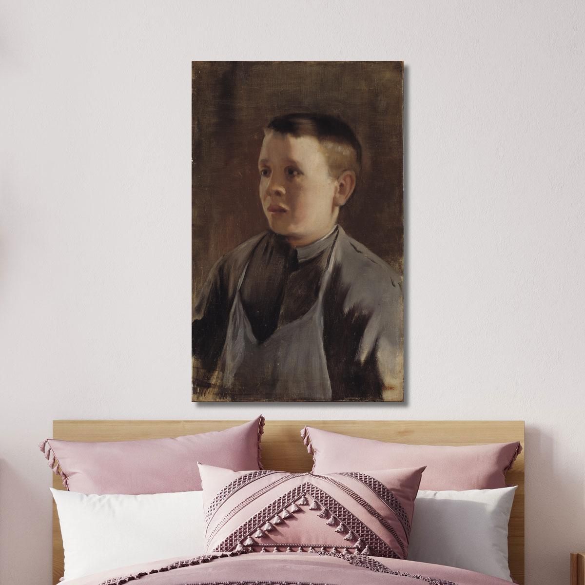 Portrait Of A Boy Santiago Rusiñol srs30 canvas print