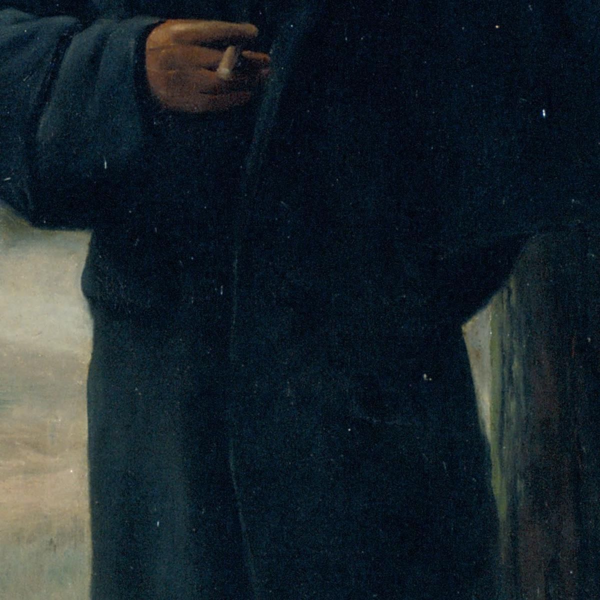 Portrait Of Miquel Utrillo Santiago Rusiñol srs32 canvas print