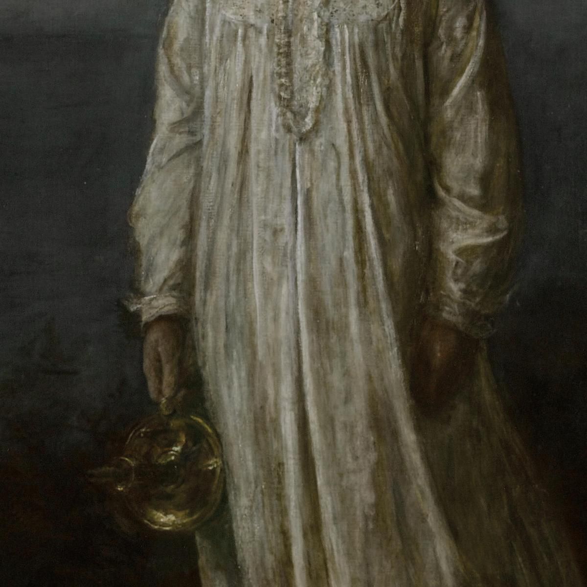 A Somnambulist Sir John Everett Millais jem1 canvas print