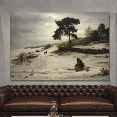 Blow Blow Thou Winter Wind Sir John Everett Millais jem4 canvas print 