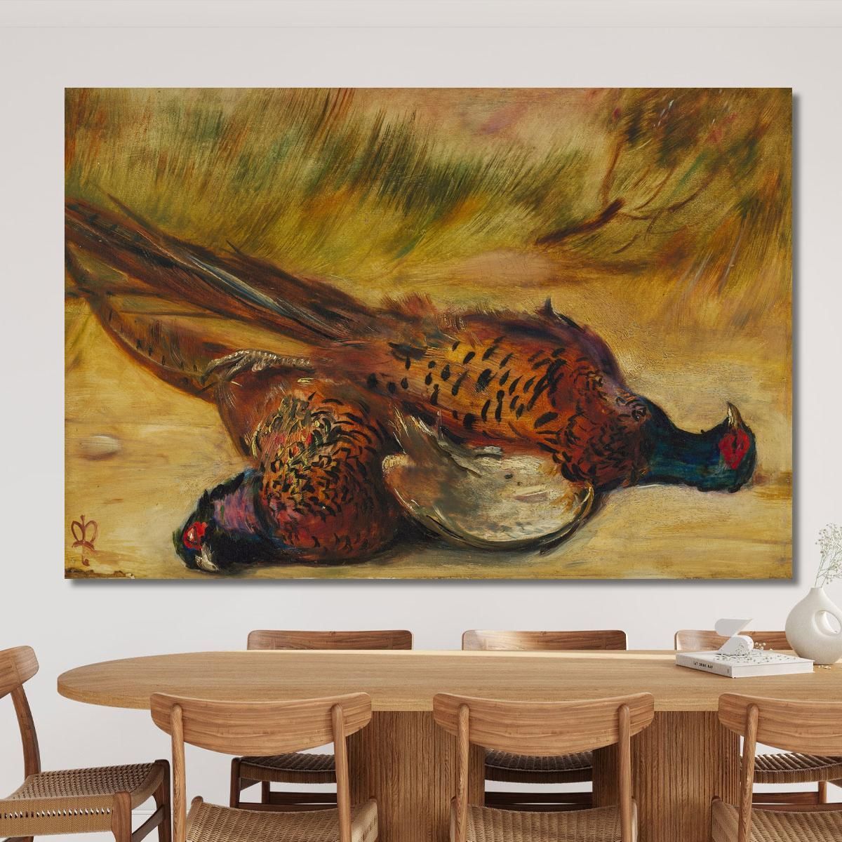 Dead Pheasants Sir John Everett Millais jem8 canvas print 