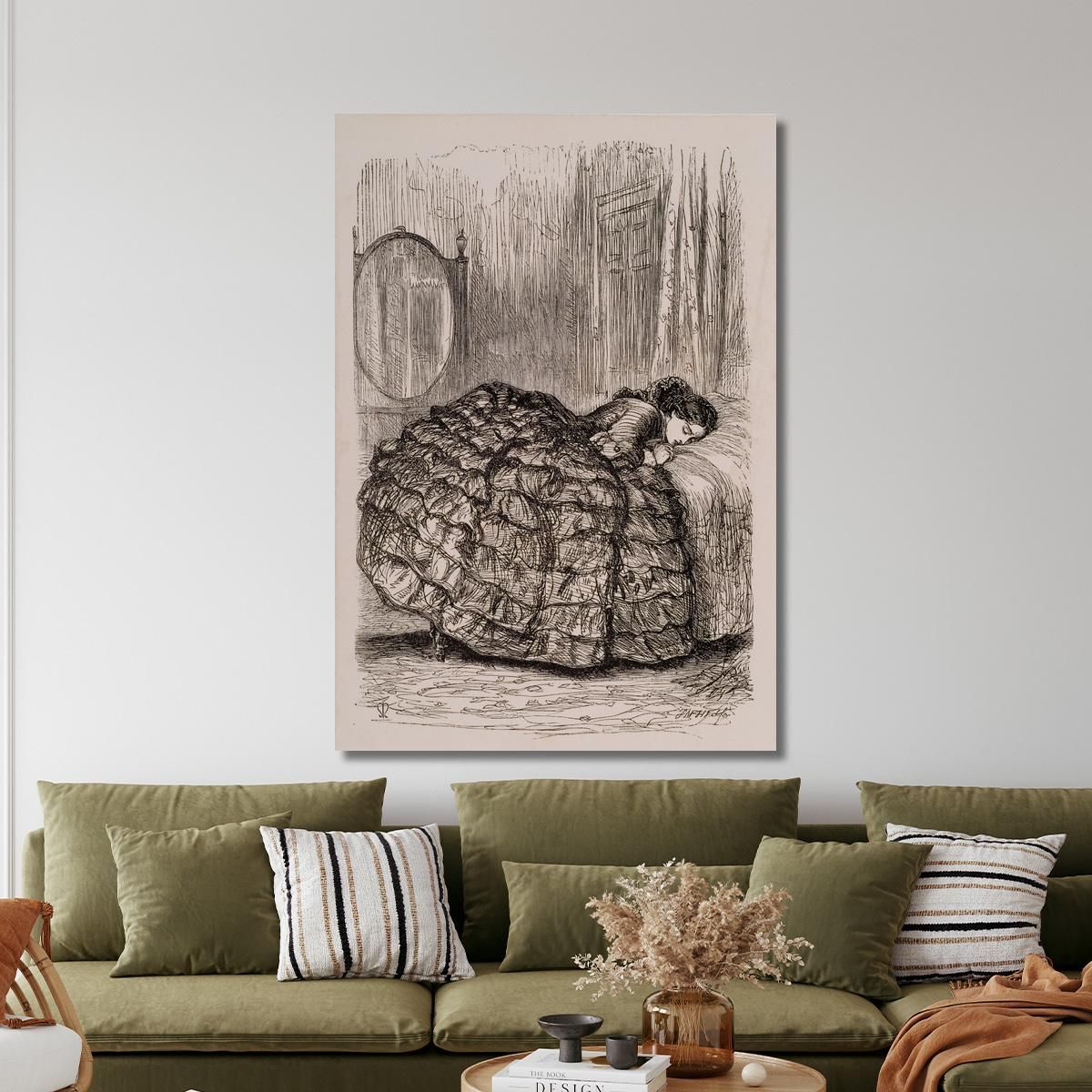 Framley Parsonage – Was It Not A Lie? Sir John Everett Millais jem10 canvas print 