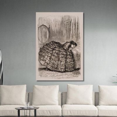 Framley Parsonage – Was It Not A Lie? Sir John Everett Millais jem10 canvas print 