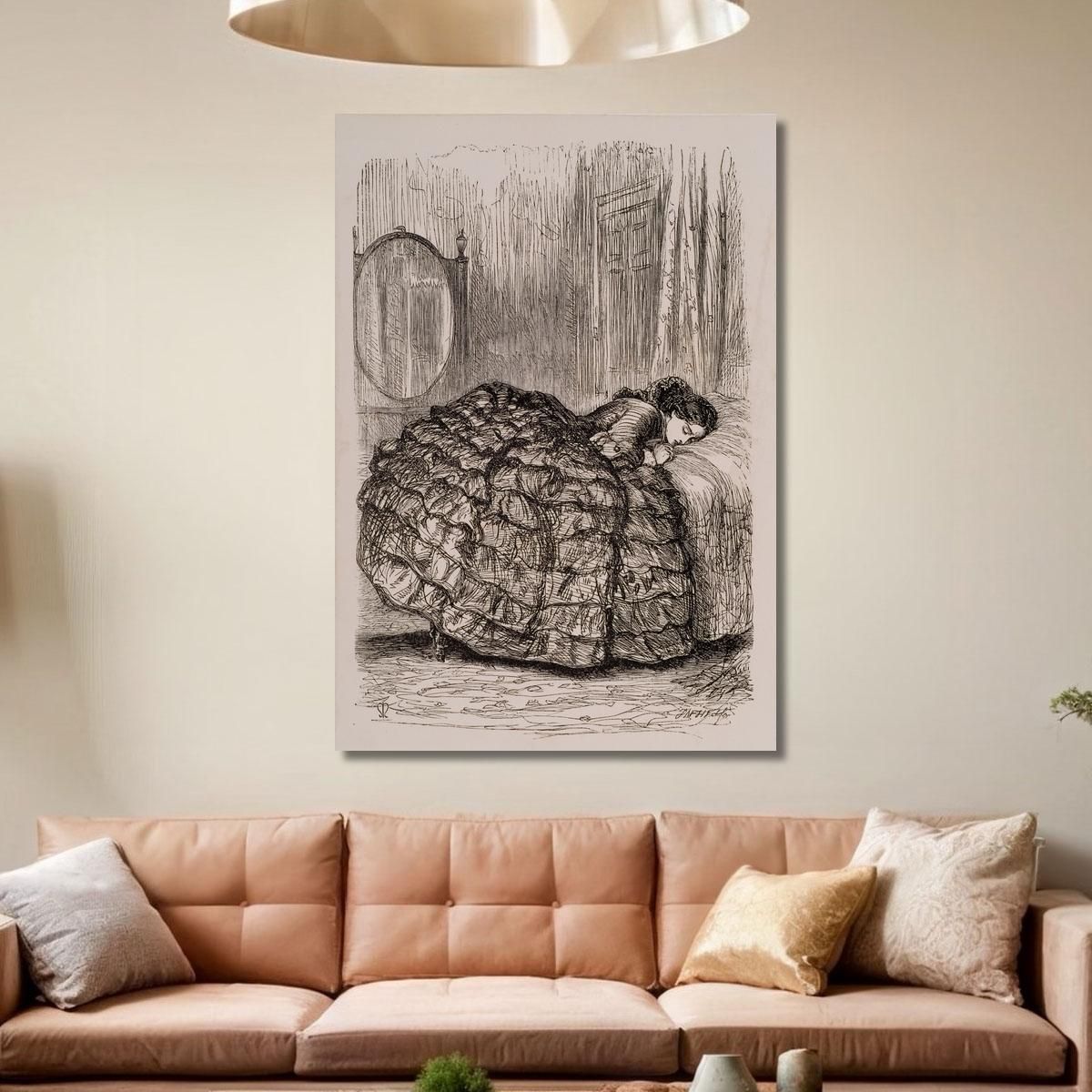 Framley Parsonage – Was It Not A Lie? Sir John Everett Millais jem10 canvas print 