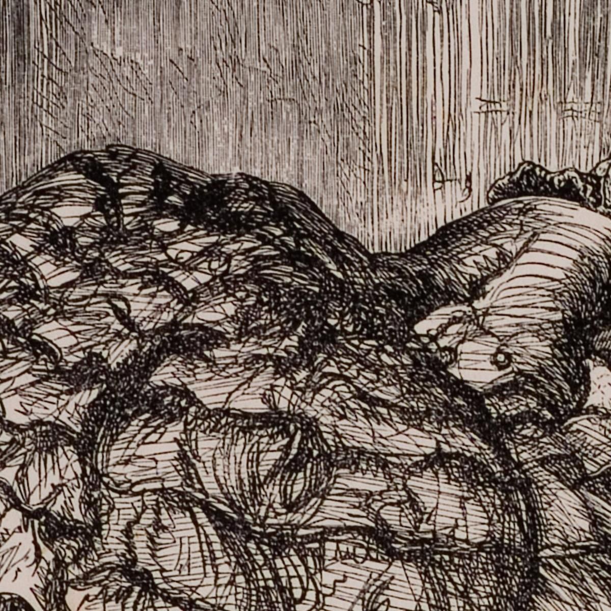 Framley Parsonage – Was It Not A Lie? Sir John Everett Millais jem10 canvas print