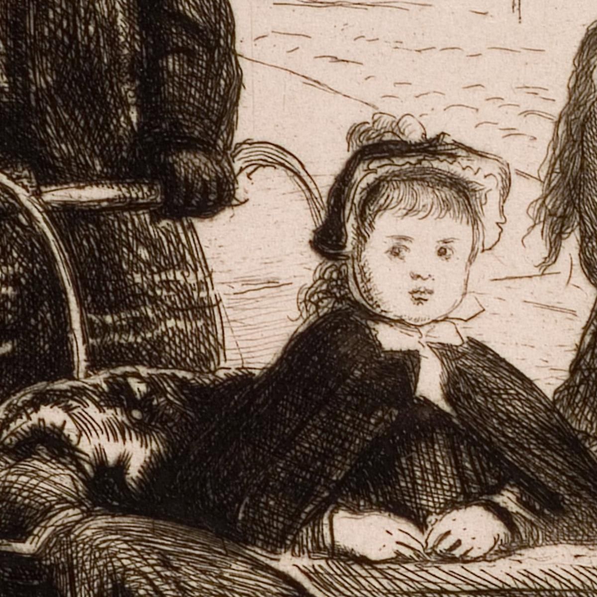 Going To The Park Sir John Everett Millais jem11 canvas print