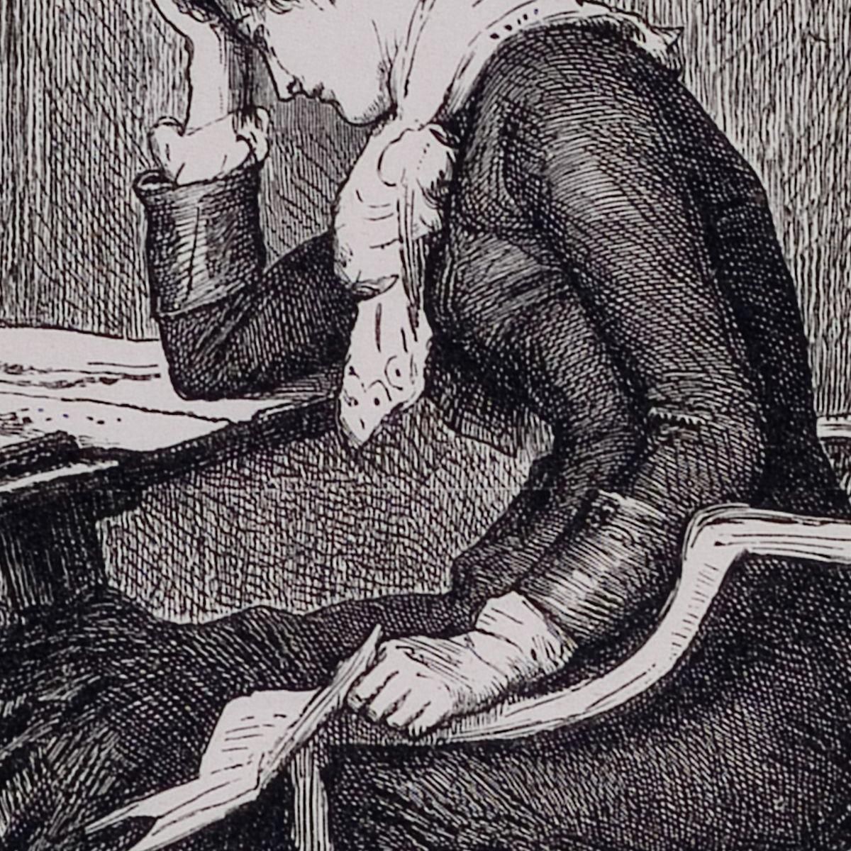 Kept In The Dark – When The Letter Was Completed She Found It To Be One Which She Could Not Send Sir John Everett Millais jem14