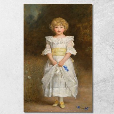 Portrait Of Dorothy Lawson Sir John Everett Millais jem27 canvas print 