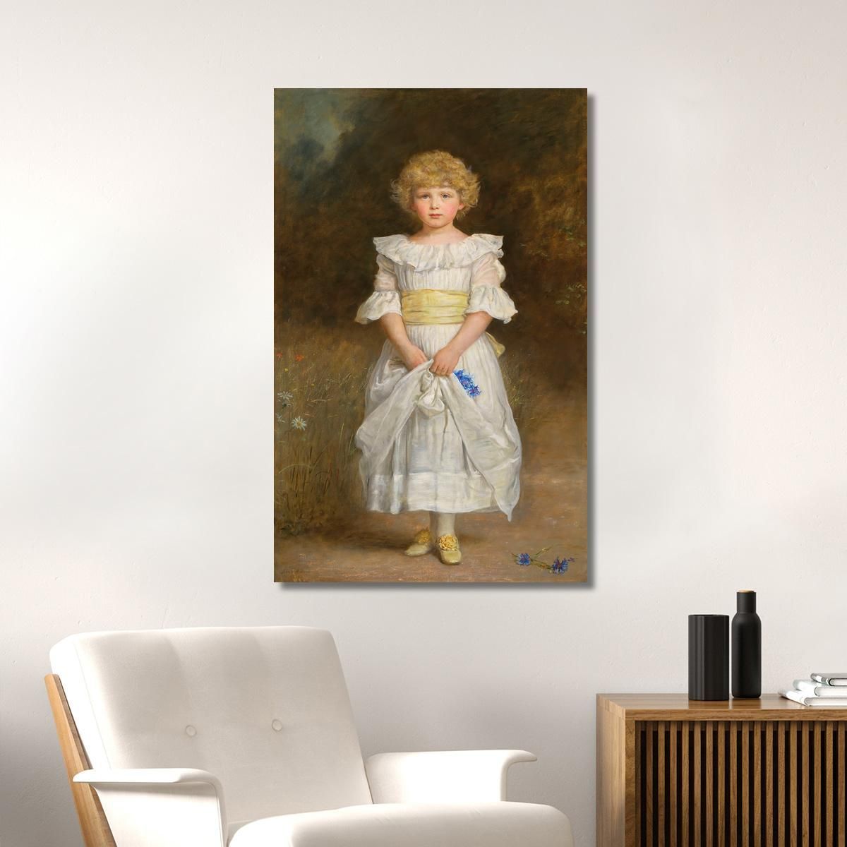 Portrait Of Dorothy Lawson Sir John Everett Millais jem27 canvas print 