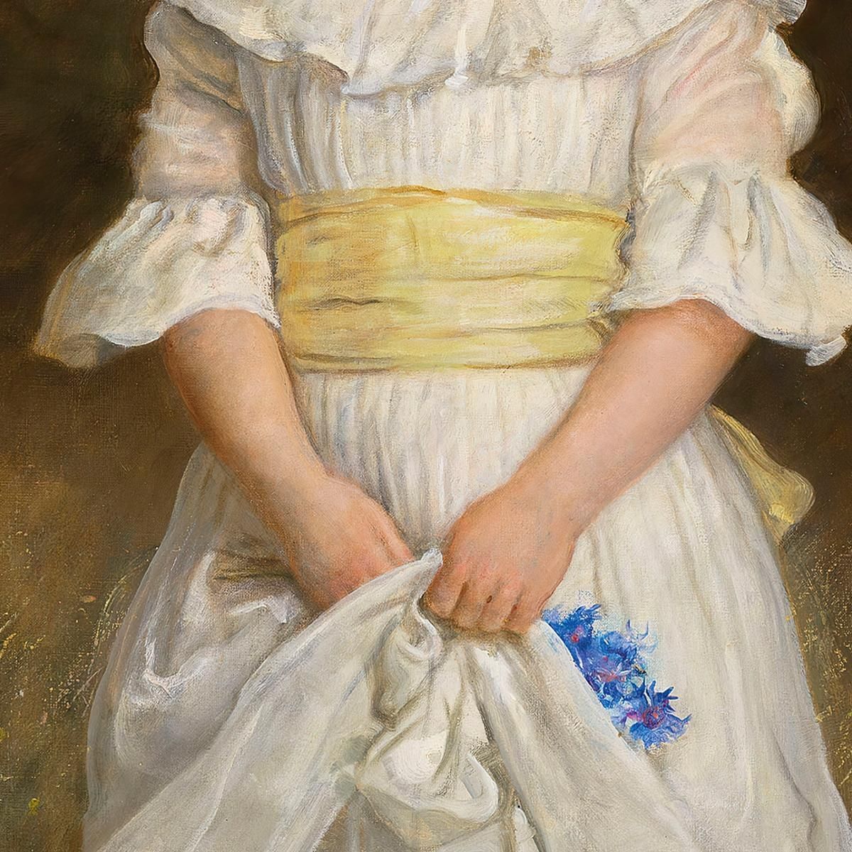 Portrait Of Dorothy Lawson Sir John Everett Millais jem27 canvas print