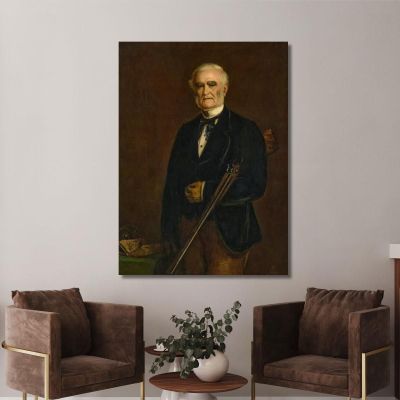 Portrait Of Fleetwood Pellew Wilson J.P. D.L. Sir John Everett Millais jem28 canvas print 