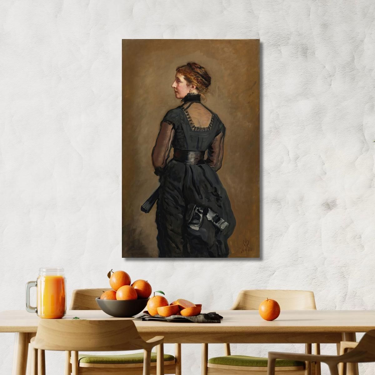 Portrait Of Kate Perugini Daughter Of Charles Dickens Sir John Everett Millais jem29 canvas print 
