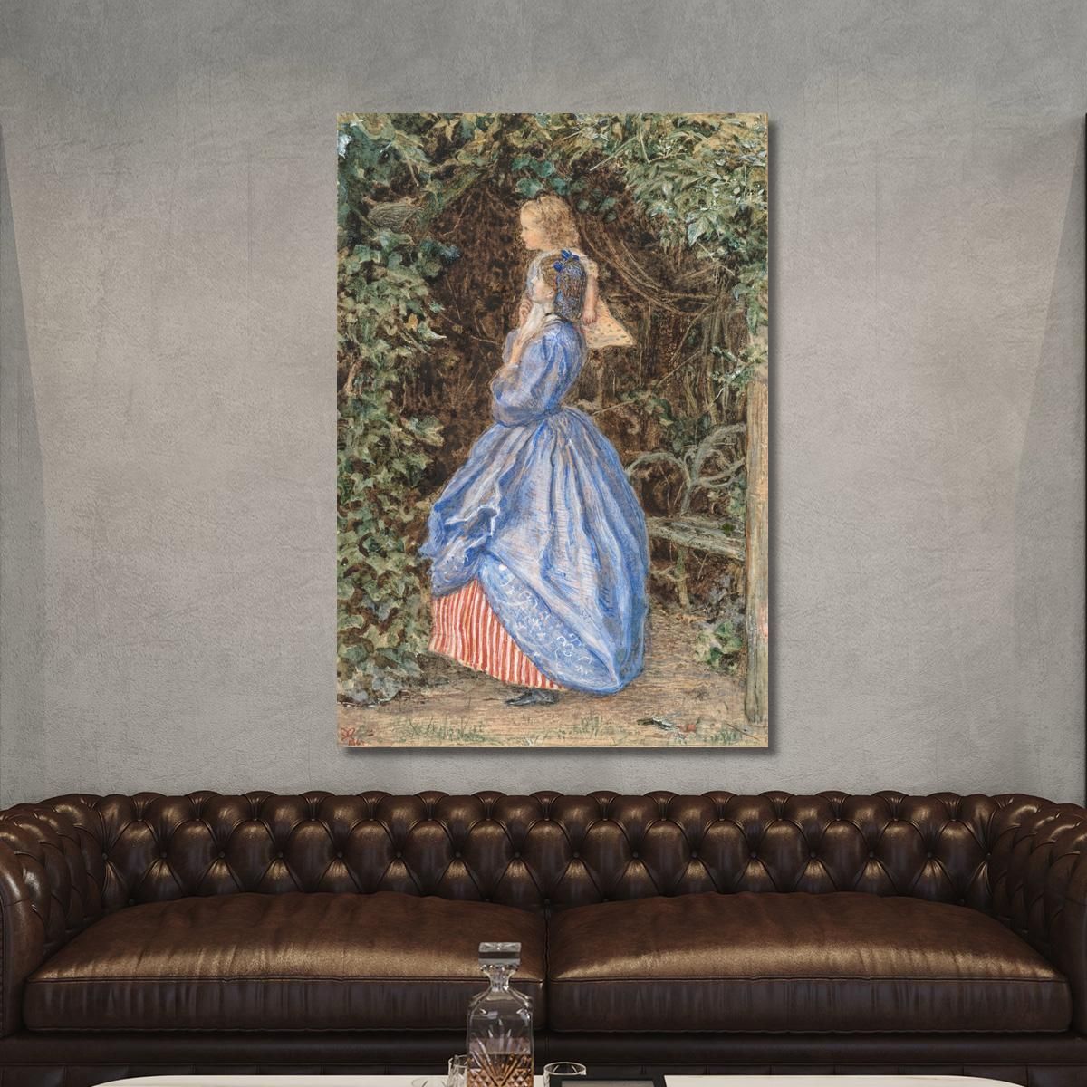 Spring Time Sir John Everett Millais jem38 canvas print 