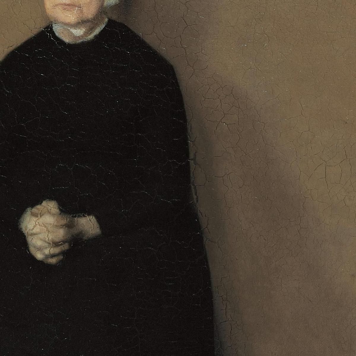 An Old Woman Vilhelm Hammershøi vhm5 canvas print