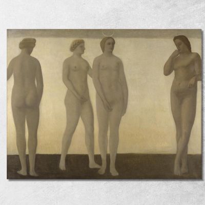 Artemis Vilhelm Hammershøi vhm6 canvas print 