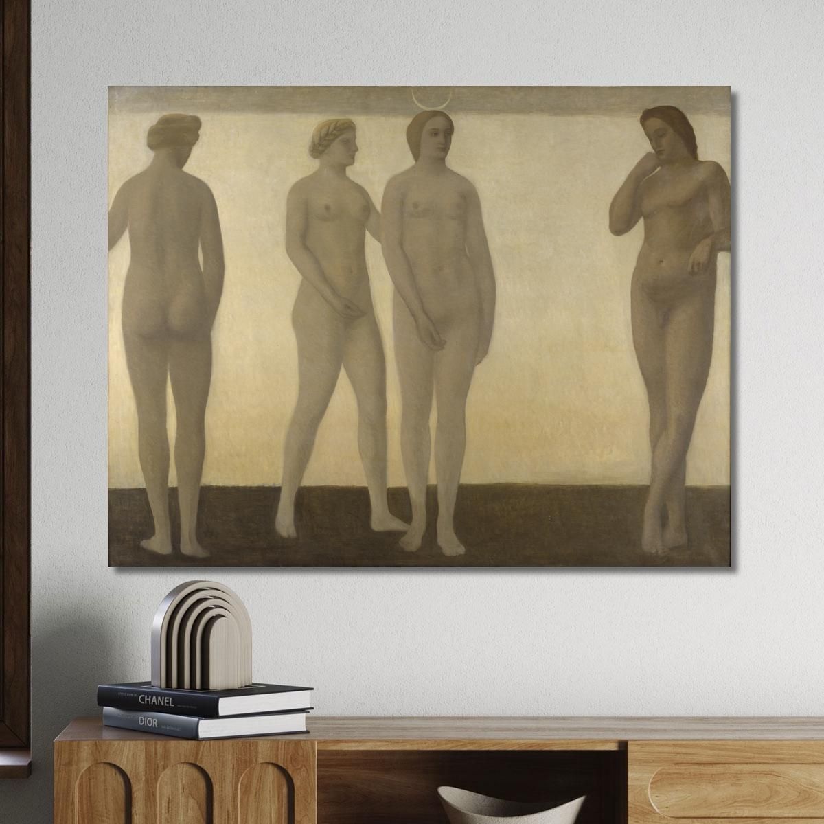Artemis Vilhelm Hammershøi vhm6 canvas print 