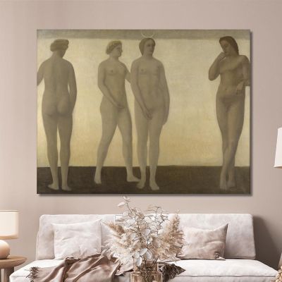 Artemis Vilhelm Hammershøi vhm6 canvas print 