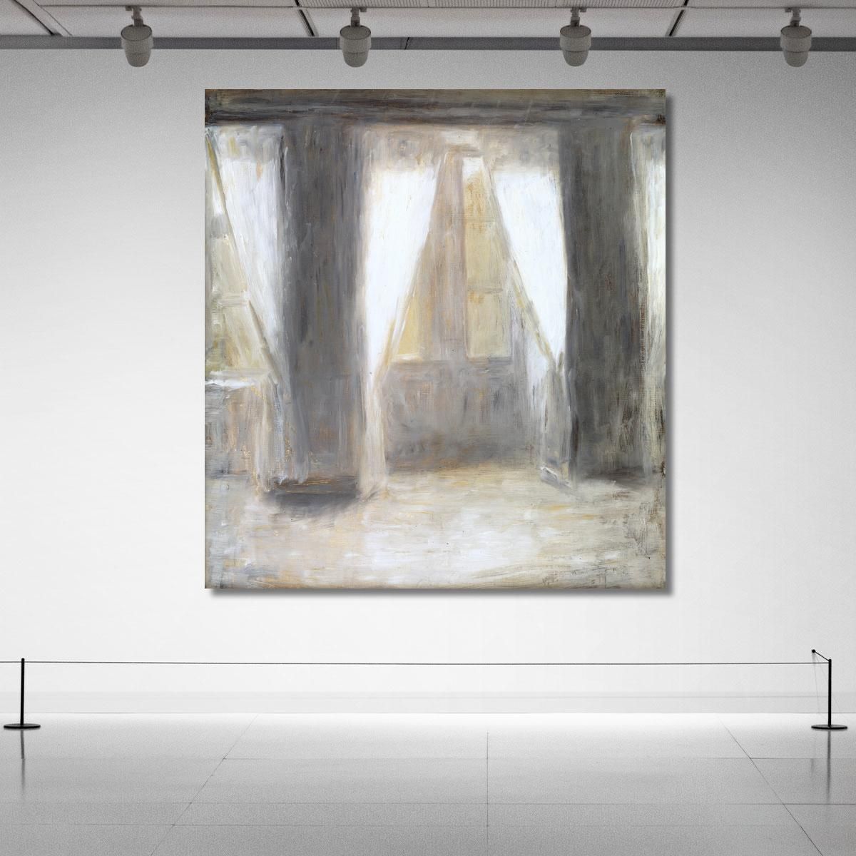 The Living Room At Frederiksberg Allé Vilhelm Hammershøi vhm7 canvas print 
