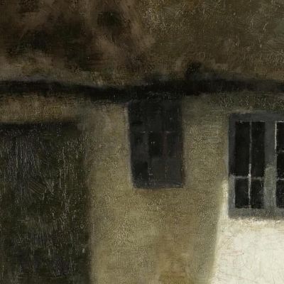Corner Of A Farm Vilhelm Hammershøi vhm14 canvas print