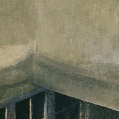 Interior Of Courtyard Strandgade 30 Vilhelm Hammershøi vhm23 canvas print