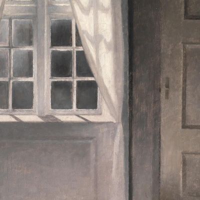 Interior From Strandgade 30 Vilhelm Hammershøi vhm38 canvas print