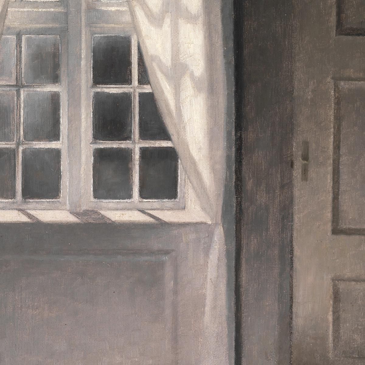 Interior From Strandgade 30 Vilhelm Hammershøi vhm38 canvas print
