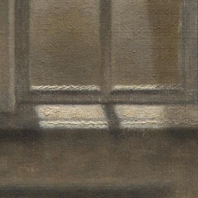 Strandgade Sunshine Vilhelm Hammershøi vhm57 canvas print