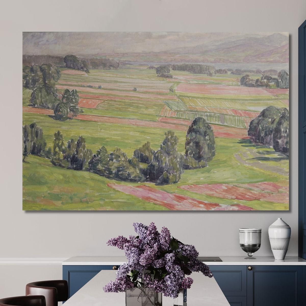 Fields At Mattsee Walther Gamerith wgm7 canvas print 