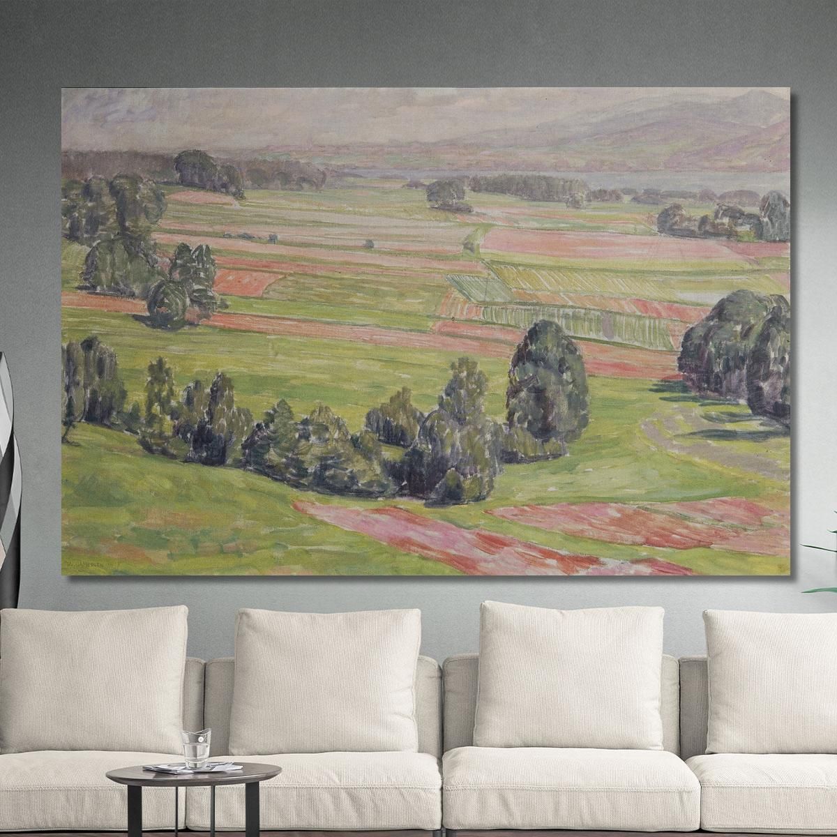 Fields At Mattsee Walther Gamerith wgm7 canvas print 
