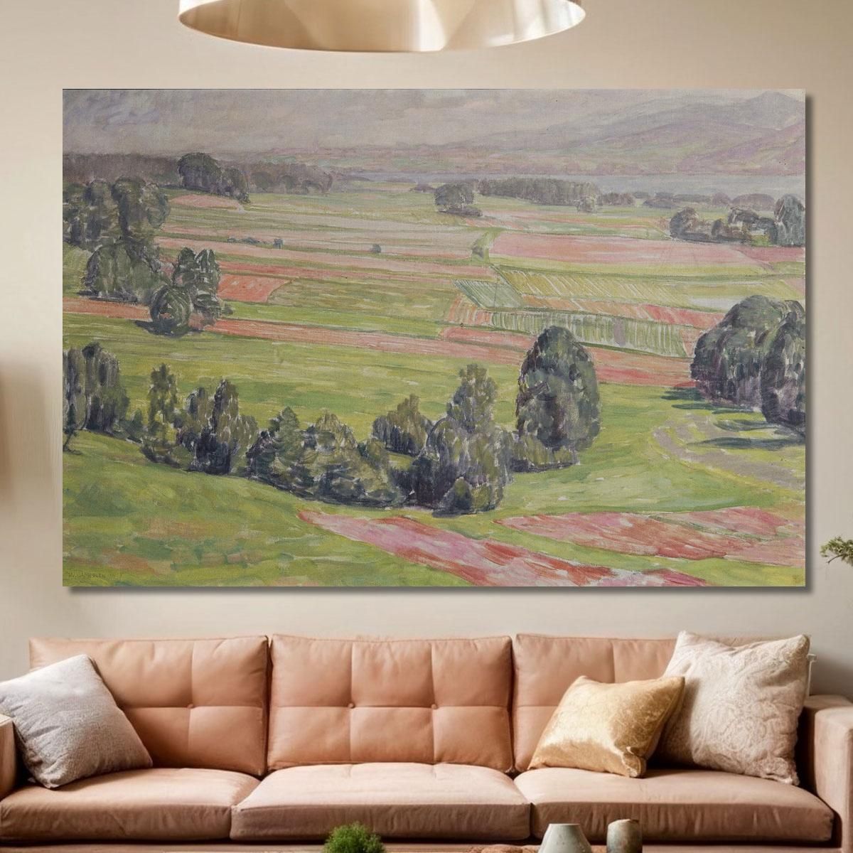 Fields At Mattsee Walther Gamerith wgm7 canvas print 