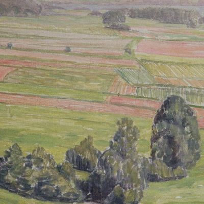 Fields At Mattsee Walther Gamerith wgm7 canvas print