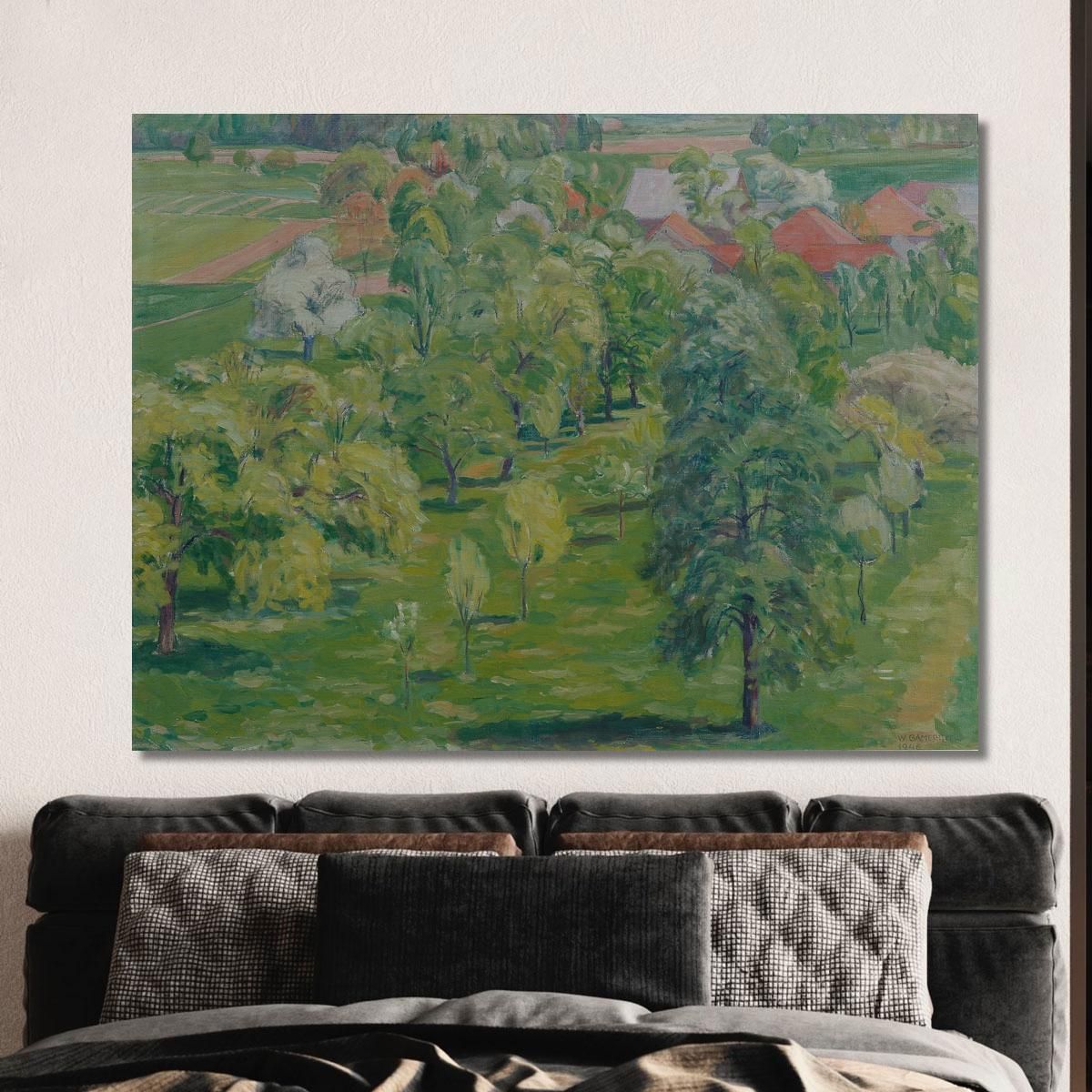 Spring At The Attersee Walther Gamerith wgm11 canvas print 